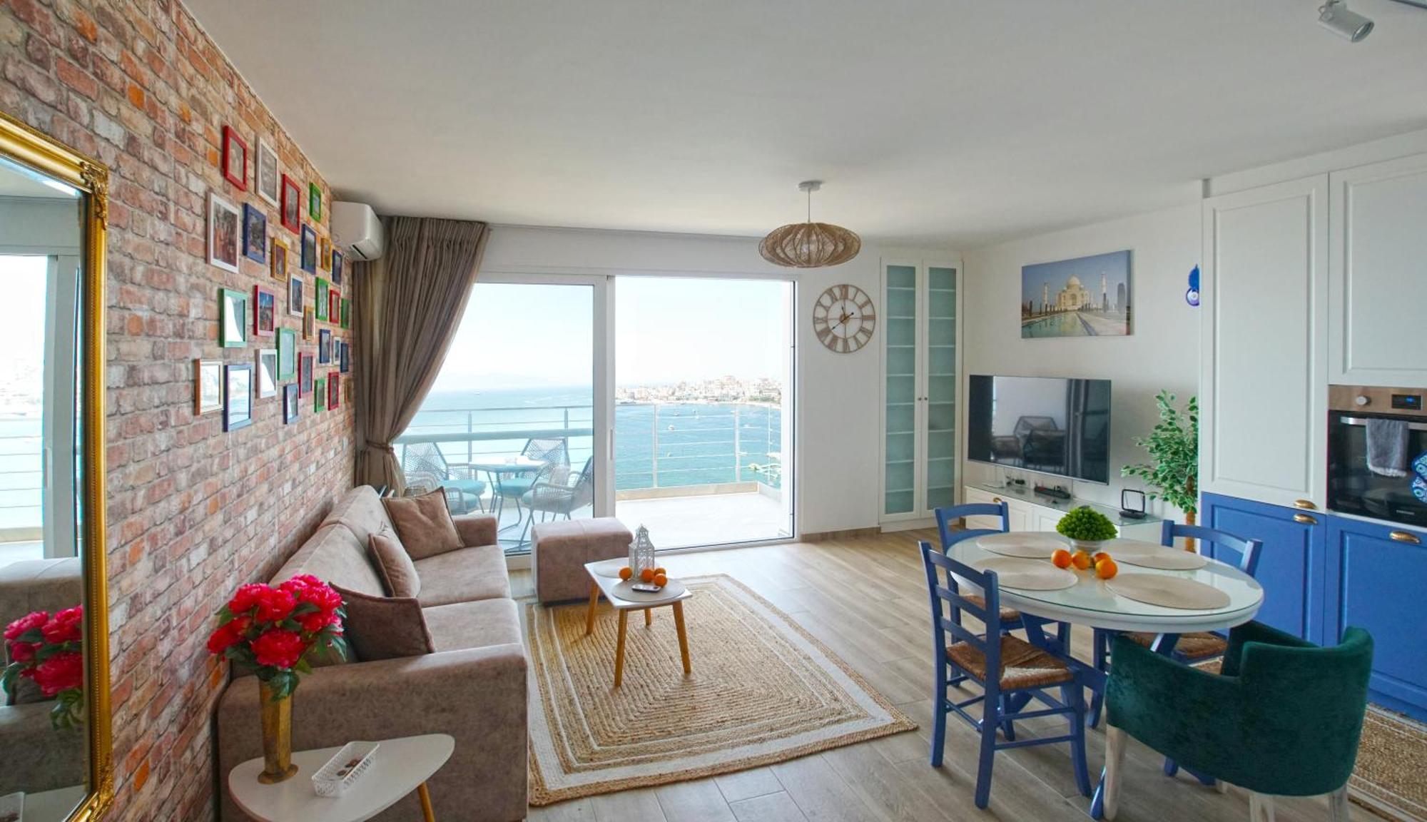 Blue Eye Apartment Sarandë Exteriér fotografie