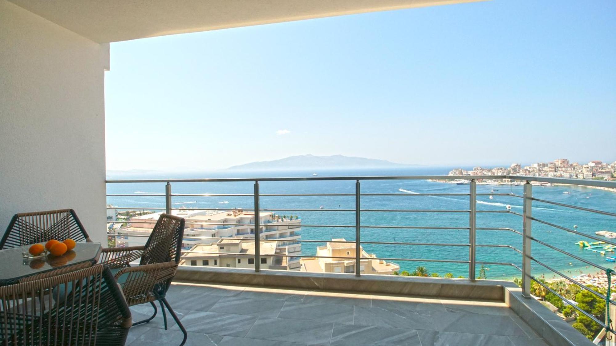Blue Eye Apartment Sarandë Exteriér fotografie